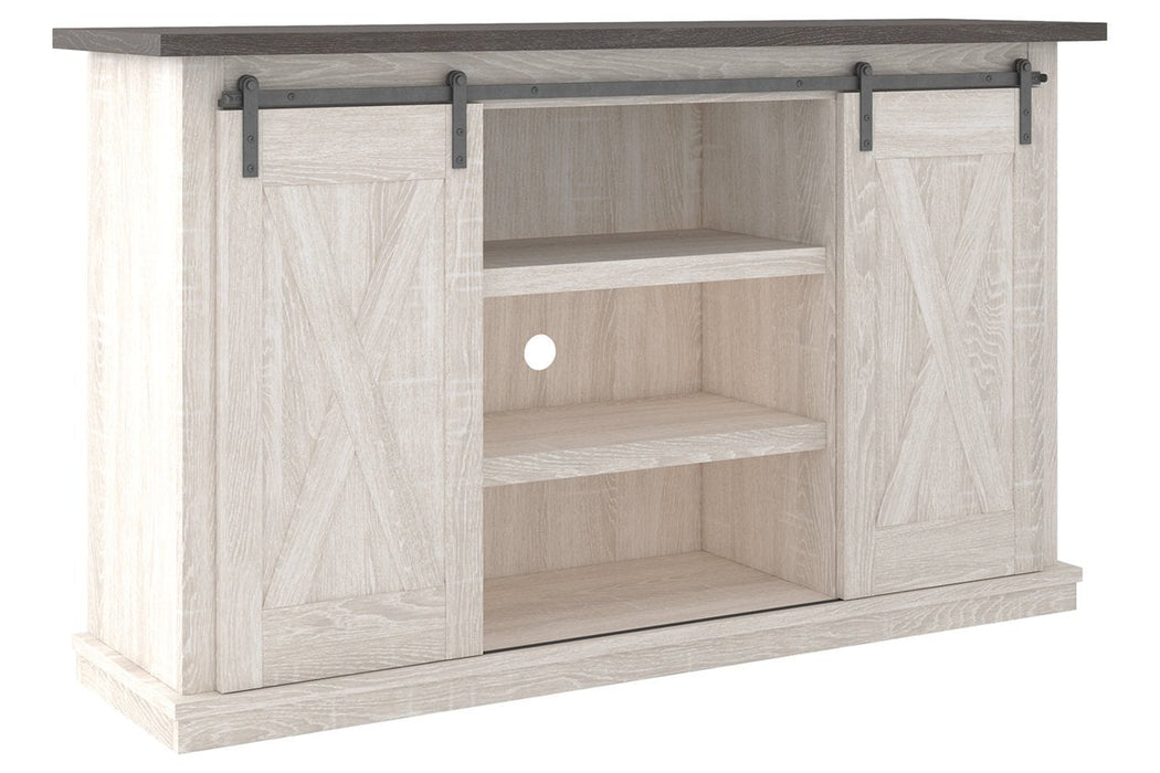 Dorrinson Two-tone 54" TV Stand - W287-48 - Gate Furniture