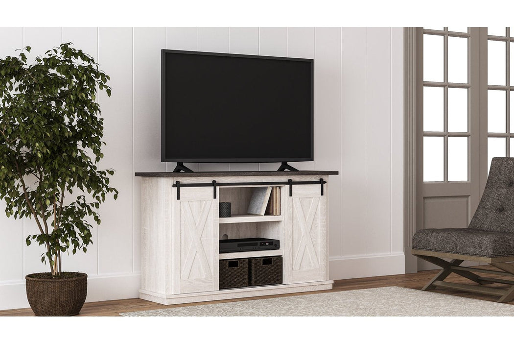 Dorrinson Two-tone 54" TV Stand - W287-48 - Gate Furniture