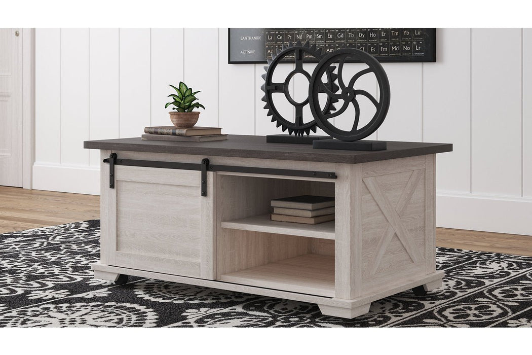 Dorrinson Two-tone Coffee Table - T287-1 - Gate Furniture