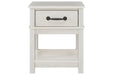 Dorrinson White Nightstand - B067-91 - Gate Furniture