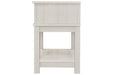 Dorrinson White Nightstand - B067-91 - Gate Furniture