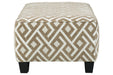 Dovemont Putty Oversized Accent Ottoman - 4040108 - Gate Furniture