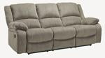 Draycoll Pewter Reclining Sofa - 7650588 - Gate Furniture