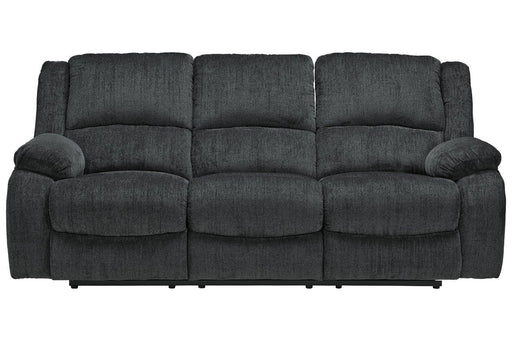 Draycoll Slate Reclining Sofa - 7650488 - Gate Furniture