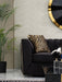 Dream Black Velvet Sofa & Loveseat - DREAMBLACK-SL - Gate Furniture