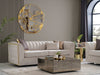 Dream Ivory Velvet Sofa & Loveseat - Gate Furniture