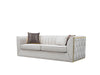 Dream Ivory Velvet Sofa & Loveseat - Gate Furniture