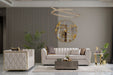 Dream Ivory Velvet Sofa & Loveseat - DREAMIVORY-SL - Gate Furniture