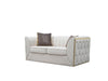 Dream Ivory Velvet Sofa & Loveseat - DREAMIVORY-SL - Gate Furniture