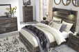 Drystan Brown Queen Footboard Storage Bed - Gate Furniture