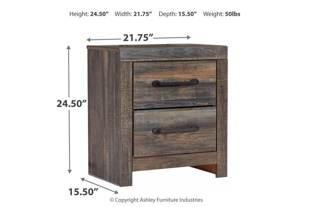 Drystan Multi Nightstand - B211-92 - Gate Furniture