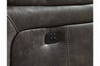 Dunwell Steel Power Reclining Sofa - 5160115 - Gate Furniture