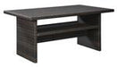 Easy Isle Dark Brown/Beige Multi-Use Table - P455-625 - Gate Furniture