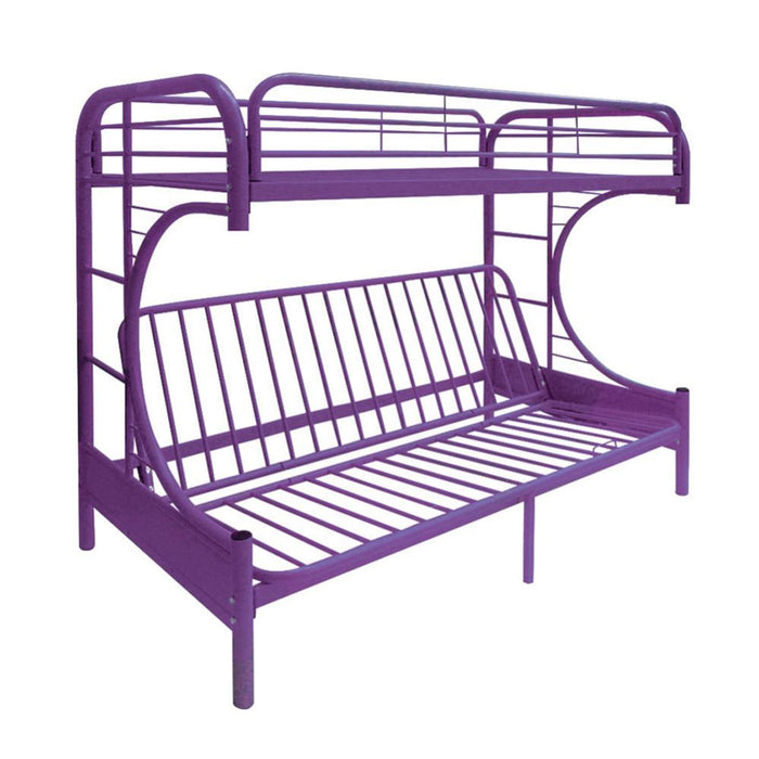 Eclipse Twin/Full/Futon Bunk Bed - 02091W-PU - In Stock Furniture