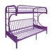 Eclipse Twin/Full/Futon Bunk Bed - 02091W-PU - In Stock Furniture