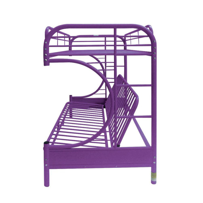 Eclipse Twin/Full/Futon Bunk Bed - 02091W-PU - In Stock Furniture