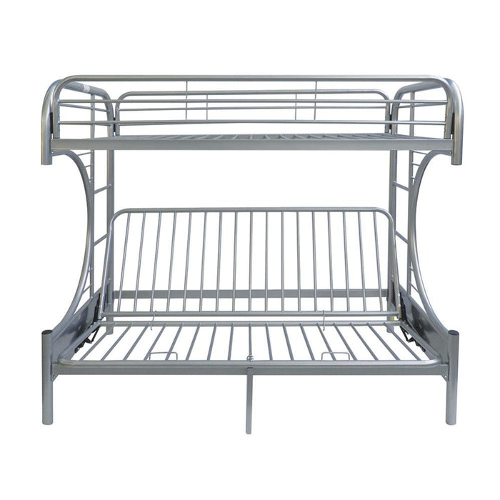 Eclipse Twin/Full/Futon Bunk Bed - 02091W-SI - In Stock Furniture