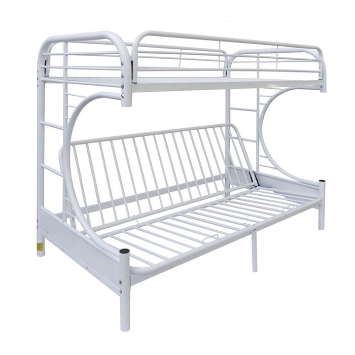 Eclipse Twin/Full/Futon Bunk Bed - 02091W-W - In Stock Furniture