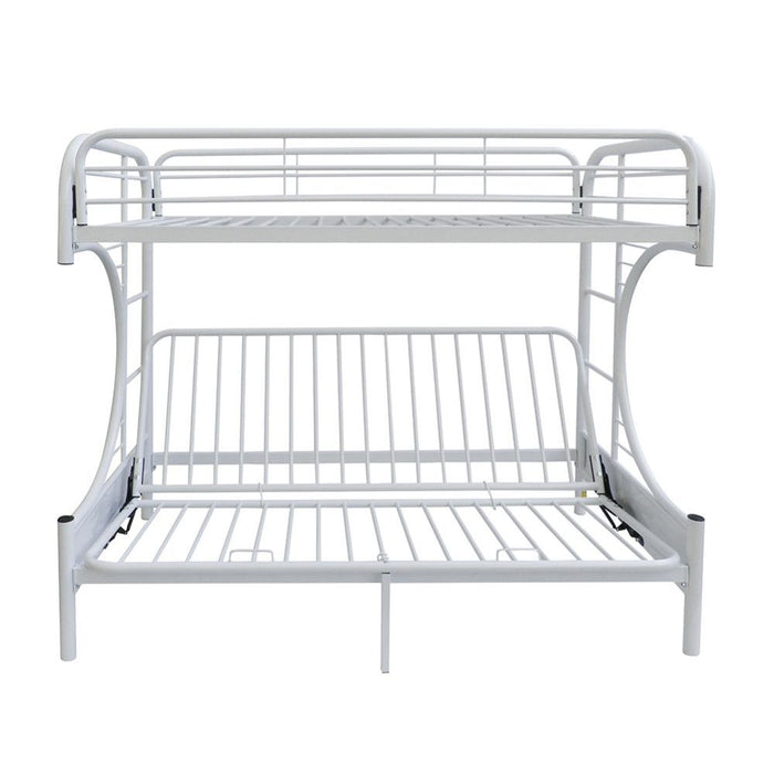 Eclipse Twin/Full/Futon Bunk Bed - 02091W-W - In Stock Furniture