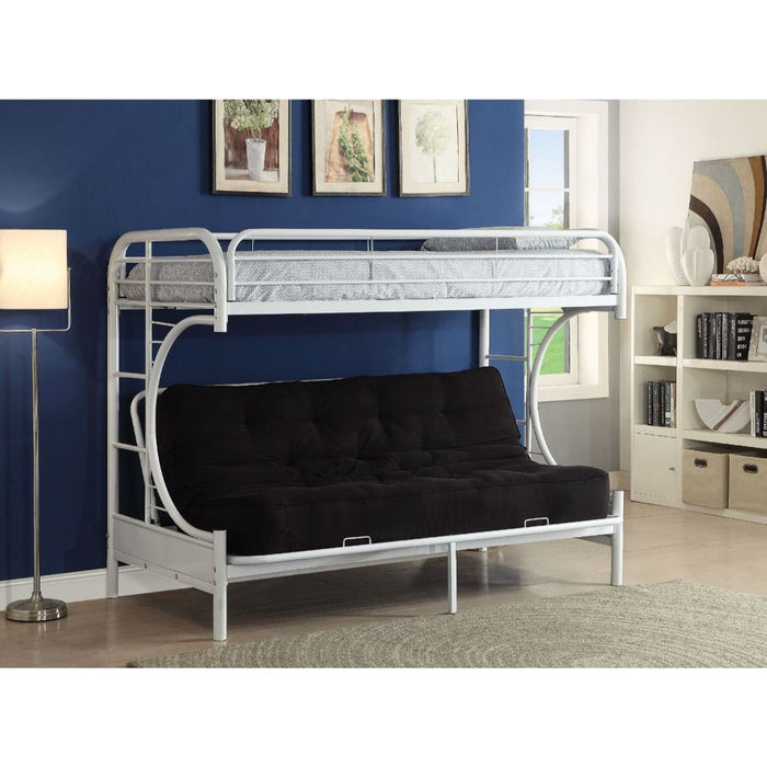 Eclipse Twin/Full/Futon Bunk Bed - 02091W-W - In Stock Furniture