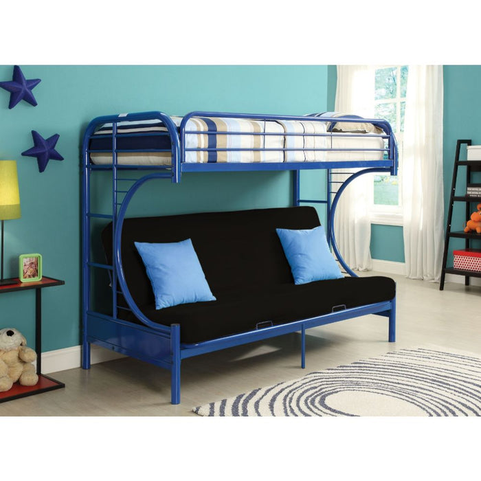 Eclipse Twin XL/Queen/Futon Bunk Bed - 02093BU - In Stock Furniture