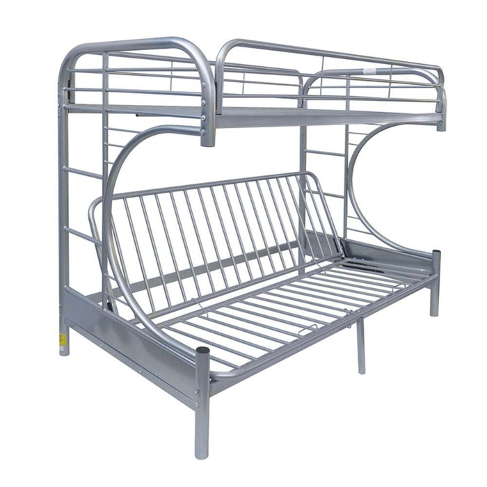 Eclipse Twin XL/Queen/Futon Bunk Bed - 02093SI - In Stock Furniture