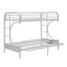 Eclipse Twin XL/Queen/Futon Bunk Bed - 02093WH - In Stock Furniture