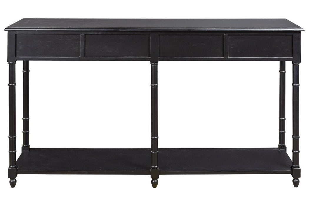 Eirdale Black Sofa/Console Table - A4000189 - Gate Furniture