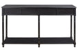 Eirdale Black Sofa/Console Table - A4000189 - Gate Furniture