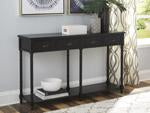 Eirdale Black Sofa/Console Table - A4000189 - Gate Furniture