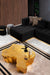 Elisha Black Velvet Double Chaise Sectional - ELISHABLACK-SEC - Gate Furniture