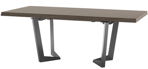 Elite Dining Table Brown  Silver Birch - i27721 - In Stock Furniture