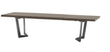 Elite Dining Table Brown  Silver Birch - i27721 - In Stock Furniture