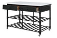 Emery Kitchen Island - 98942 - In Stock Furniture