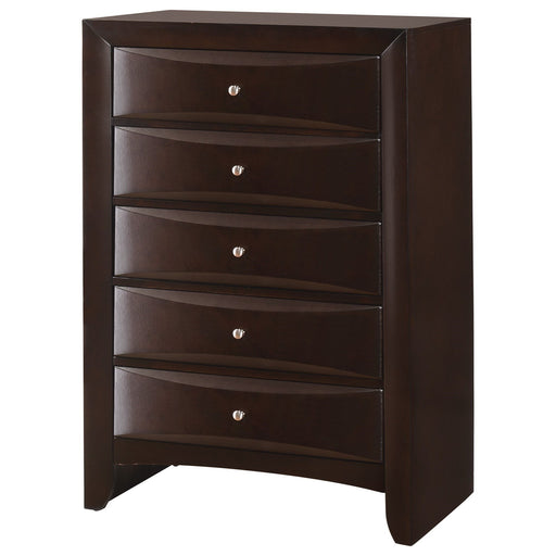 Emily Dark Cherry Chest - B4260-4 - Gate Furniture