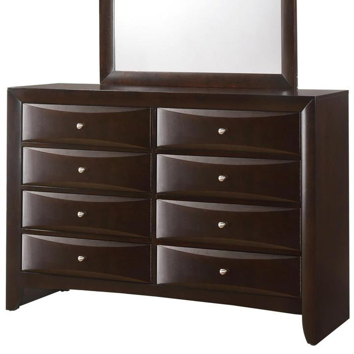 Emily Dark Cherry Dresser - B4260-1 - Gate Furniture