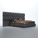 Emporio Black Bed Queen - In Stock Furniture