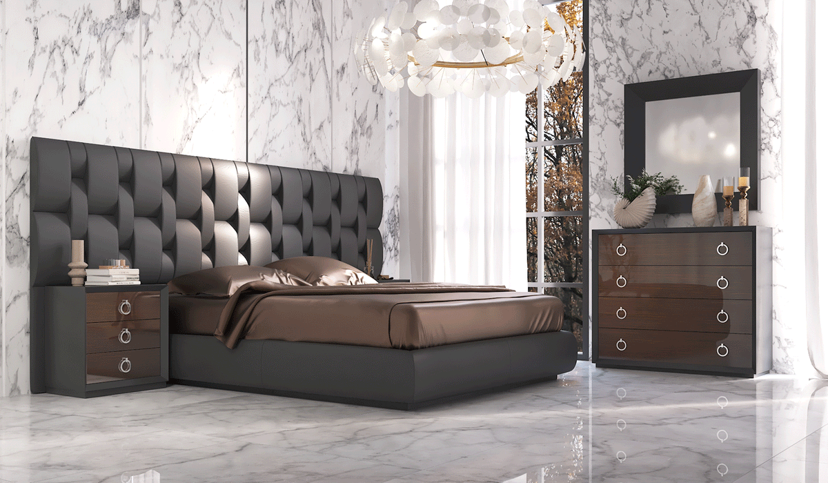 Emporio Black Bedroom Set - Gate Furniture