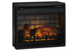 Entertainment Accessories Black Electric Infrared Fireplace Insert - W100-101 - Gate Furniture