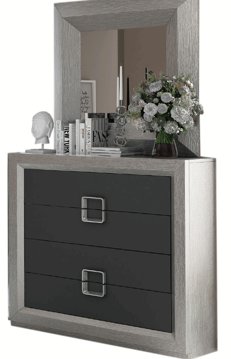 Enzo Dressers/Chest/Mirror Set - In Stock Furniture