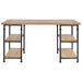 Factory Metal Frame Writing Desk - 3228-15 - Gate Furniture