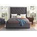 Fairborn Gray Queen Platform Bed with Storage Footboard - 5877GY-1DW - Gate Furniture