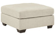 Falkirk Parchment Oversized Accent Ottoman - 8080608 - Gate Furniture