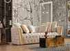 Fanci Ivory Velvet Sofa & Loveseat - Gate Furniture