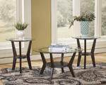 Fantell Dark Brown Table (Set of 3) - T210-13 - Gate Furniture