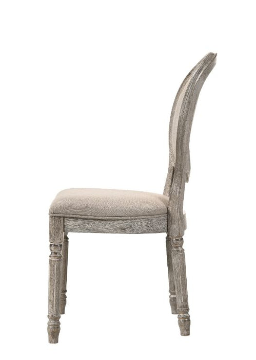 Faustine Side Chair (2Pc) - 77187 - In Stock Furniture