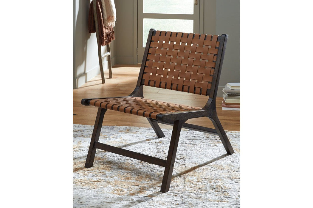 Fayme Camel Accent Chair - A3000282 - Gate Furniture