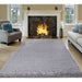 Flokati Collection Faux Sheepskin Indoor Area Rugs - Gray - 5'X7' - FFR1003-5X7 - Gate Furniture