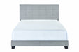 Florence Gray Upholstered King Bed - 5270GY-K - Gate Furniture