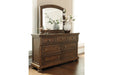 Flynnter Medium Brown Dresser - B719-31 - Gate Furniture